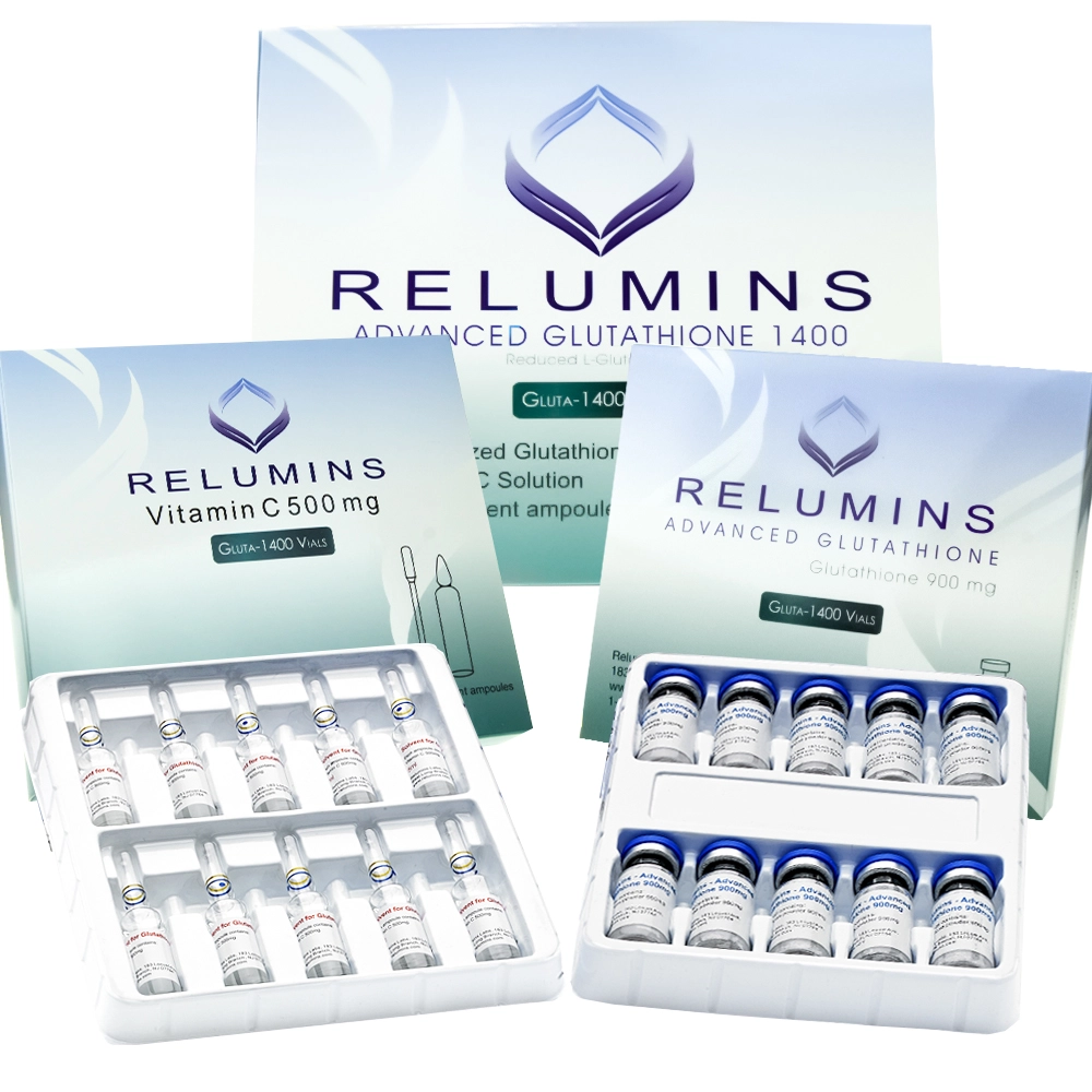 Relumins Advanced IV Glutathione 1400mg - Glutathione & Vitamin C - NO BOOSTER