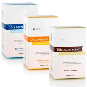 Relumins Premium Collagen Blend - 20 Sachets - 100% Premium-Grade ActuMarine Collagen with Glutathione, Green Tea Extract and CoQ10 - Image 2