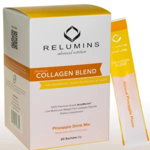 Relumins Premium Collagen Blend - 20 Sachets - 100% Premium-Grade ActuMarine Collagen with Glutathione, Green Tea Extract and CoQ10 - Image 5