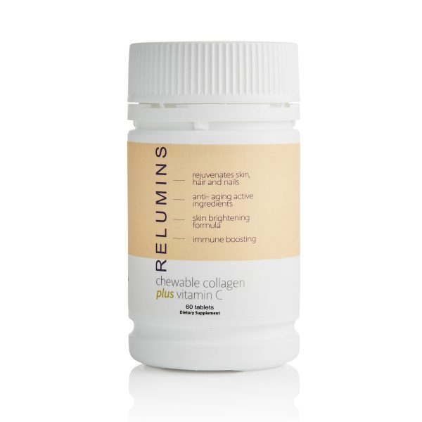 New and Improved Formula! Relumins Collagen tablets plus Vitamin C - Firms, Whitens, Repairs & Rejuvenates Skin