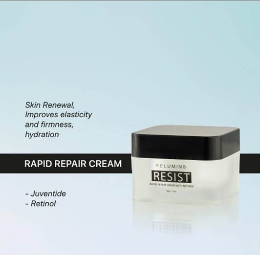 NEW! For visibly younger looking skin RELUMINS RESIST-Rapid Repair Cream with Retinol - Image 2