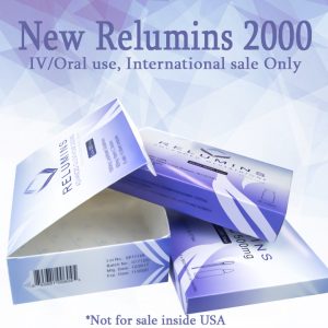 Relumins Advanced IV Glutathione 2000mg - Glutathione & Vitamin C - NO BOOSTER - Image 2