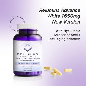 Relumins Advance White 1650mg 15x Glutathione Complex – New version with Hyaluronic Acid for powerful anti-aging benefits! - Image 3