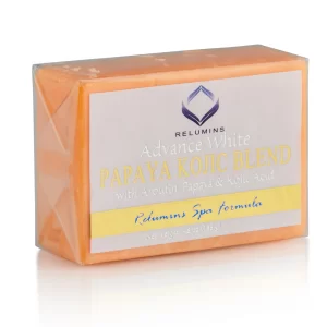 Relumins Triple Papaya Kojic Whitening Bar-Professional Spa Formula- 3X More Effective Than Diana Stalder Papaya Kojic Soap
