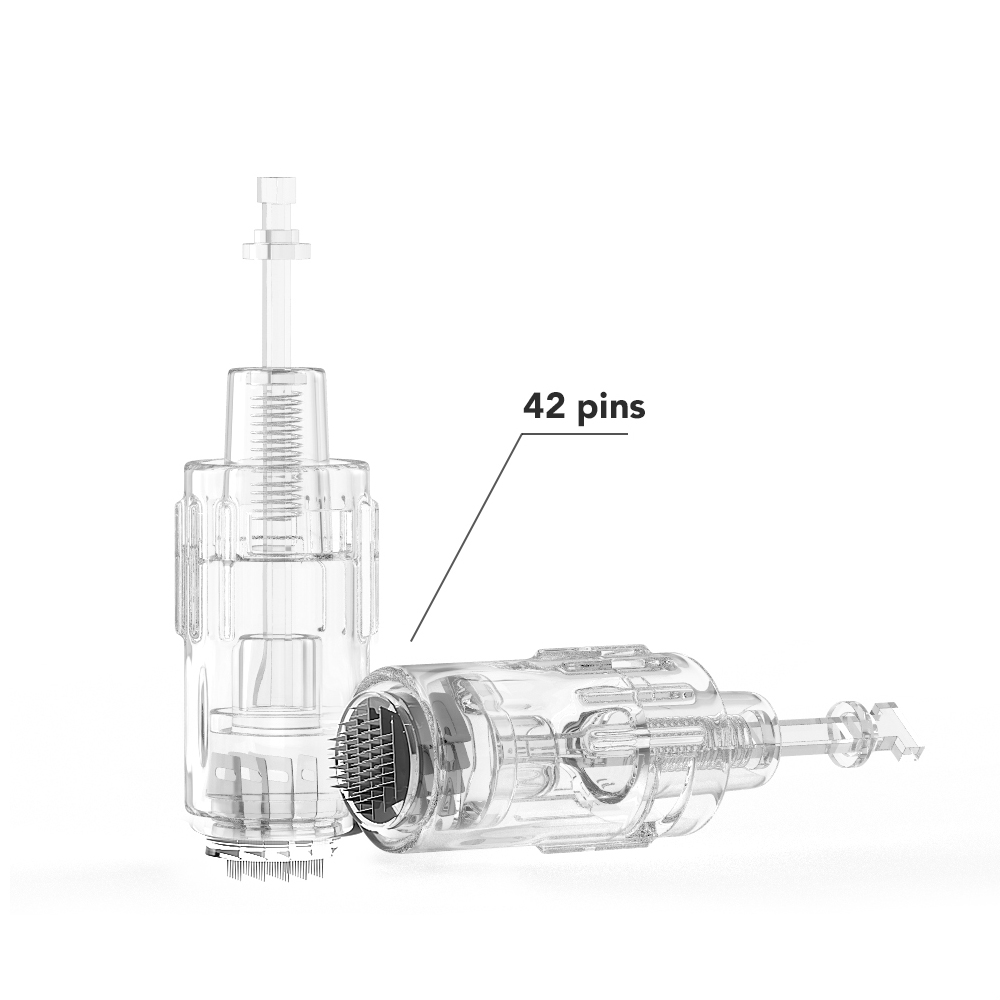 NEW! Relumins 42 Pin Derma Pen Replacement 5 pack Tips - Used on Body, Ideal for Stretch Marks! - Image 2