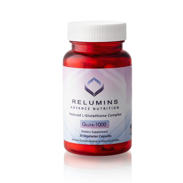 New!!! Relumins Advance Nutrition Gluta 1000 - Reduced L-Glutathione Complex - 30 CAPSULES (15 DAY SUPPLY)