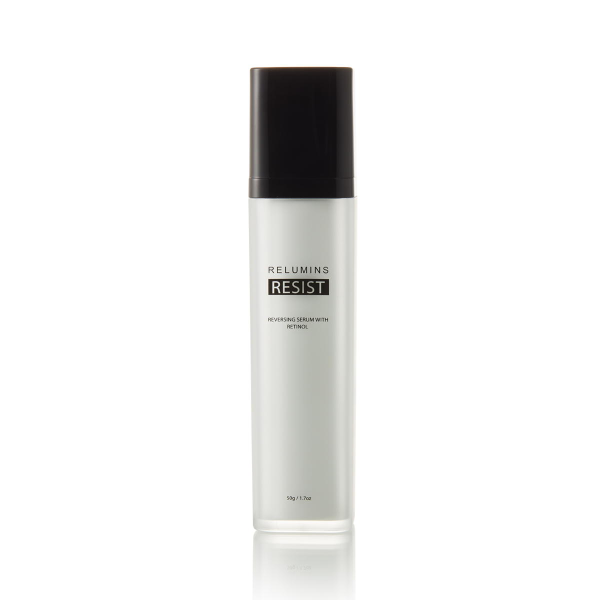 NEW! The first age reversing serum RELUMINS RESIST Reverse Serum with Retinol!