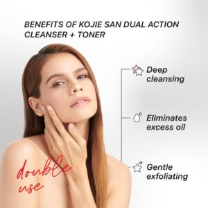 Kojie San Dual Action Cleanser + Toner - SUPER SAVINGS - Image 3